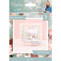 Winter Wonderland, Christmas Rose - Sara Signature Edge'able Metal Dies