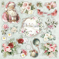 Christmas Rose - Sara Signature Topper Pad 8"X8"