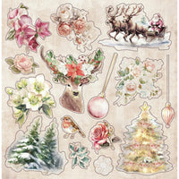 Christmas Rose - Sara Signature Topper Pad 8"X8"