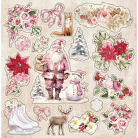 Christmas Rose - Sara Signature Topper Pad 8"X8"