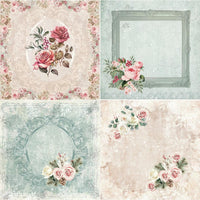 Christmas Rose - Sara Signature Topper Pad 8"X8"