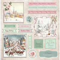 Christmas Rose - Sara Signature Topper Pad 8"X8"