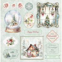 Christmas Rose - Sara Signature Topper Pad 8"X8"