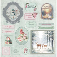 Christmas Rose - Sara Signature Topper Pad 8"X8"