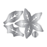 Christmas Poinsettia, Christmas Rose - Sara Signature Metal Dies