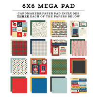 Back To School - Carta Bella Double-Sided Mega Paper Pad 6"X6"