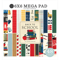 Back To School - Carta Bella Double-Sided Mega Paper Pad 6"X6"