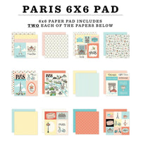 Paris - Carta Bella Double-Sided Paper Pad 6"X6"