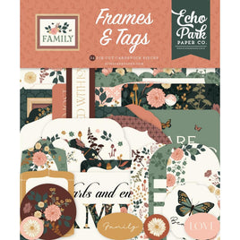 Frames & Tags, Family - Echo Park Ephemera