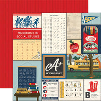 Back To School - Carta Bella Collection Kit 12"X12"
