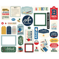 Frames & Tags, Back To School - Carta Bella Ephemera
