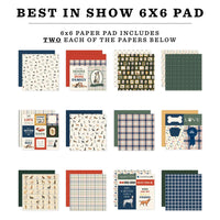 Best In Show - Carta Bella Double-Sided Paper Pad 6"X6"