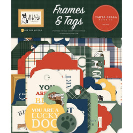 Frames & Tags, Best In Show - Carta Bella Ephemera