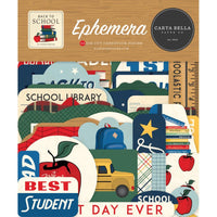 Icons, Back To School - Carta Bella Ephemera