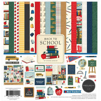 Back To School - Carta Bella Collection Kit 12"X12"