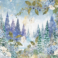 Winter Forest - Crafter's Companion Paper Pad 6"X6"