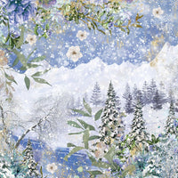 Winter Forest - Crafter's Companion Paper Pad 12"X12"