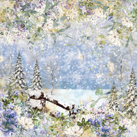 Winter Forest - Crafter's Companion Vellum Pad 8"X8"