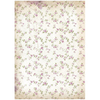 Lavender - Stamperia Assorted Rice Paper A4 6/Sheets