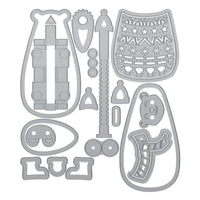 Very Festive Fayre - Mechanical - Tonic Studios Die Set