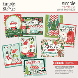 Santa's Village - Simple Stories Simple Cards Card Kit
