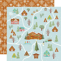 Snow Pine Lodge - Simple Stories Collection Kit 12"X12"