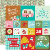 Snow Pine Lodge - Simple Stories Collection Kit 12"X12"