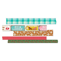 Snow Pine Lodge Washi Tape - 5pkg