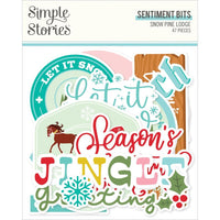 Sentiment - Snow Pine Lodge Bits & Pieces