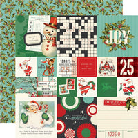 Simple Vintage Holly Jolly Simple Stories Collection Kit 12"X12"