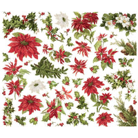 Simple Vintage Yuletide Bits & Pieces Die-Cuts Florals