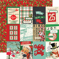 Simple Vintage Holly Jolly Simple Stories Collection Kit 12"X12"