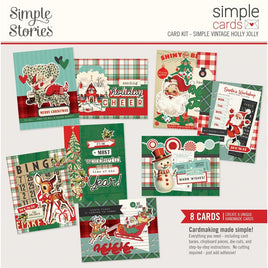 Simple Vintage Holly Jolly Simple Stories Simple Cards Card Kit
