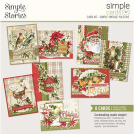 Simple Vintage Yuletide Simple Stories Simple Cards Card Kit