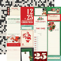 Simple Vintage Holly Jolly Simple Stories Collection Kit 12"X12"