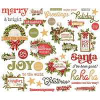 Simple Vintage Yuletide Bits & Pieces Die-Cuts Sentiment