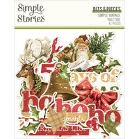 Simple Vintage Yuletide Bits & Pieces Die-Cuts Icons