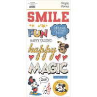 Say Cheese Classic Mouse Foam Stickers 44/Pkg