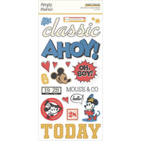 Say Cheese Classic Mouse Foam Stickers 44/Pkg