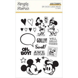 Say Cheese Classic Mouse Clear Stamps