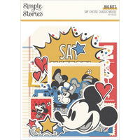 Say Cheese Classic Mouse Bits & Pieces Die-Cuts Big