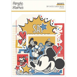 Say Cheese Classic Mouse Bits & Pieces Die-Cuts Big