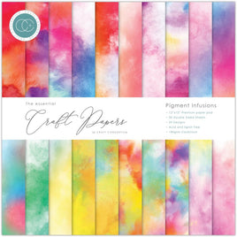 Pigment Infusions - Craft Consortium Double-Sided Paper Pad 12"X12"