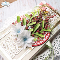 Holly Greenery - Elizabeth Craft Metal Die
