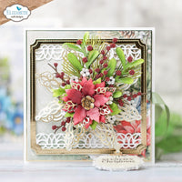 Holly Greenery - Elizabeth Craft Metal Die