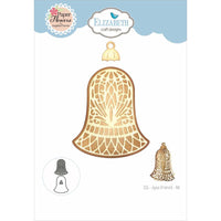 Joyous Ornament - Bell - Elizabeth Craft Metal Die