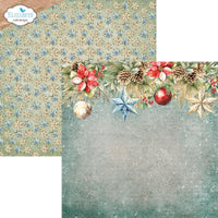 Joyous Christmas - Elizabeth Craft Double-Sided Cardstock Pack 12"X12"