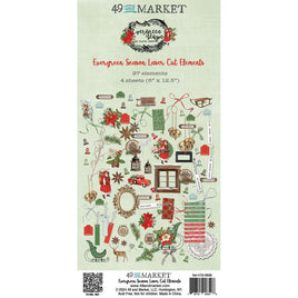 Elements, Evergreen Season - 49 And Market Laser Cut Outs