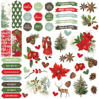 Evergreen Season - 49 And Market Chipboard Set