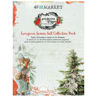 Evergreen Season - 49 & Market Collection Pack 6"X8"